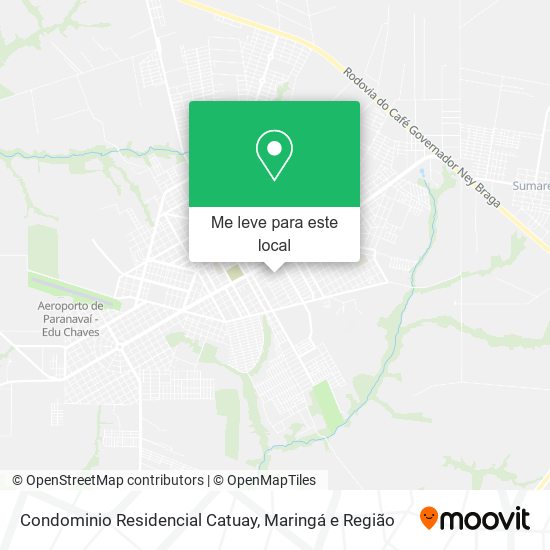 Condominio Residencial Catuay mapa