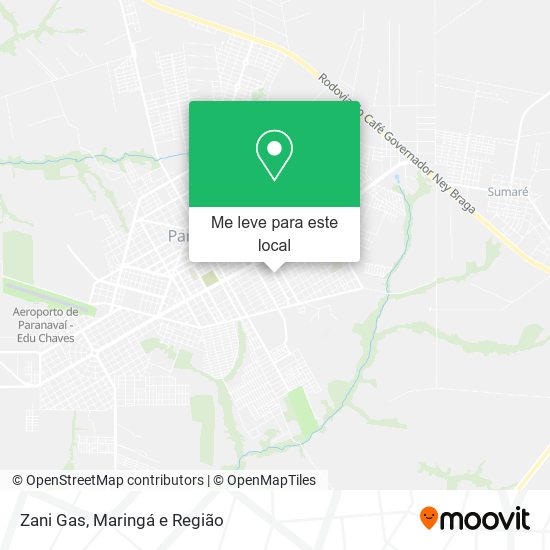 Zani Gas mapa