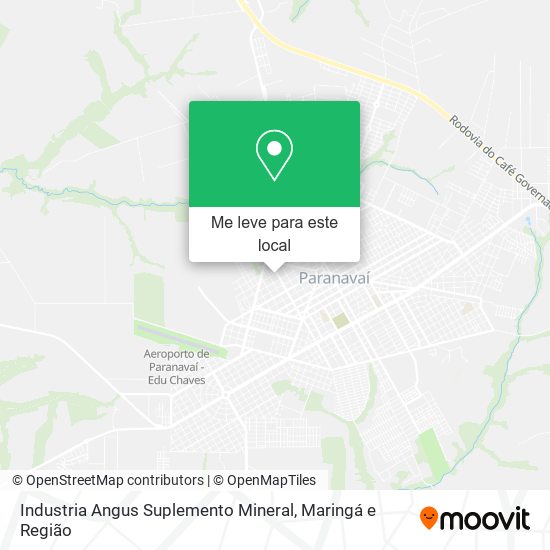 Industria Angus Suplemento Mineral mapa