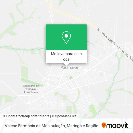 Valese Farmácia de Manipulação mapa