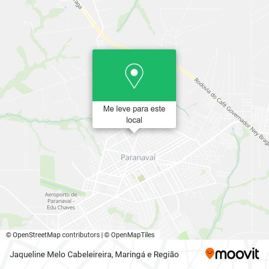 Jaqueline Melo Cabeleireira mapa