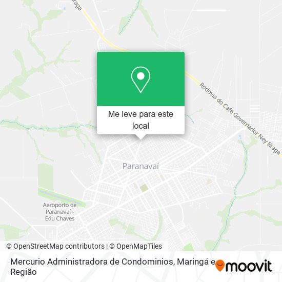 Mercurio Administradora de Condominios mapa