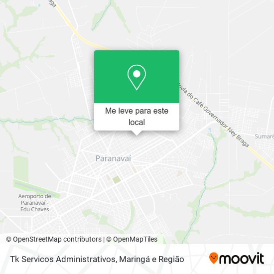 Tk Servicos Administrativos mapa