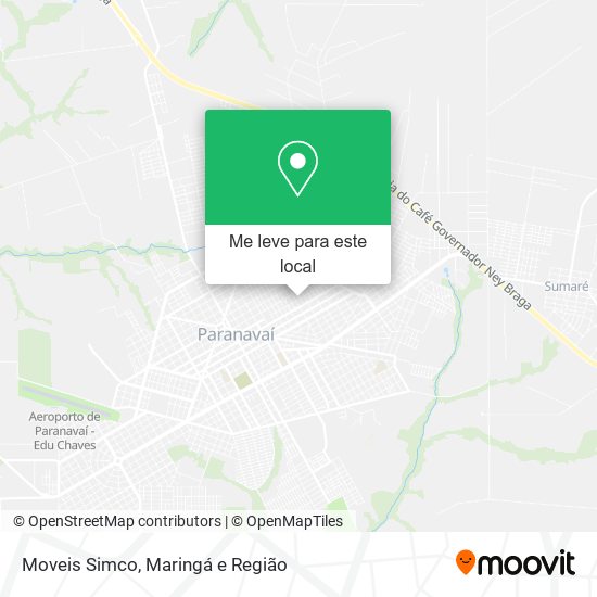 Moveis Simco mapa