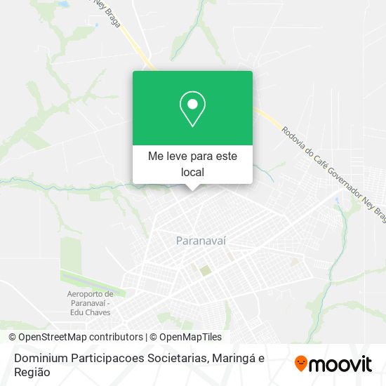 Dominium Participacoes Societarias mapa