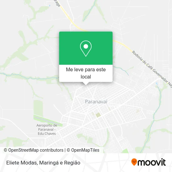 Eliete Modas mapa