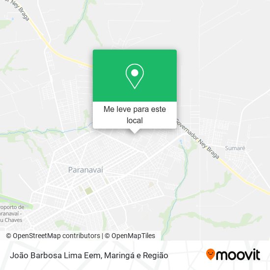 João Barbosa Lima Eem mapa