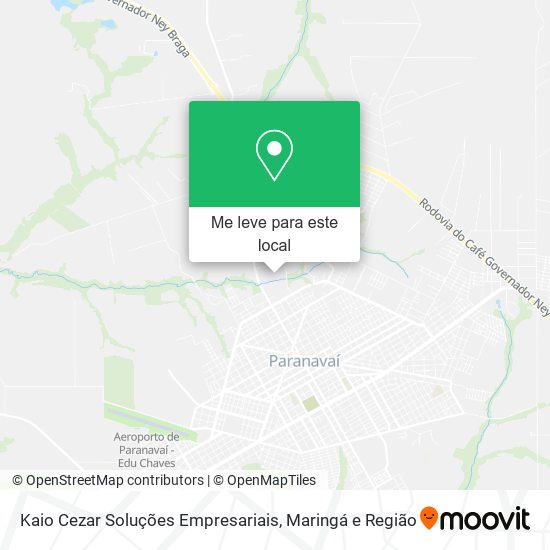 Kaio Cezar Soluções Empresariais mapa