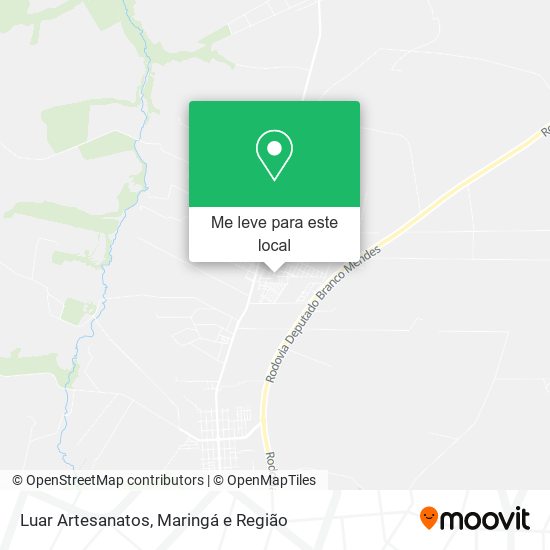 Luar Artesanatos mapa