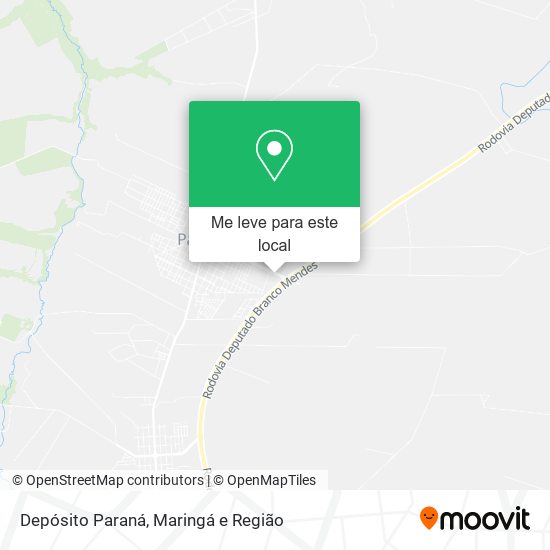 Depósito Paraná mapa