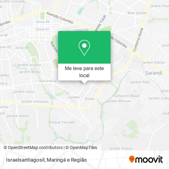 Israelsantiagosil mapa