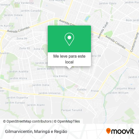 Gilmarvicentin mapa