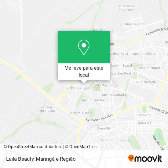 Laila Beauty mapa