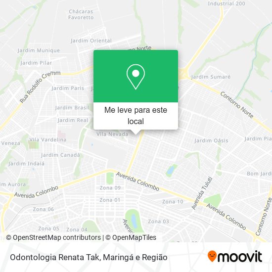 Odontologia Renata Tak mapa