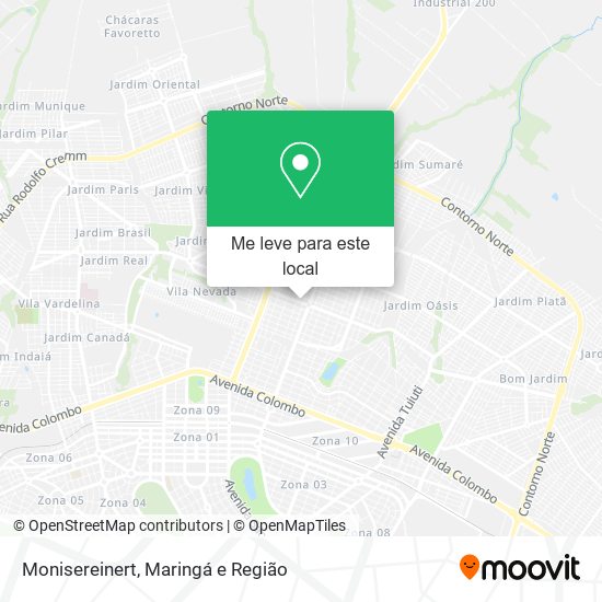 Monisereinert mapa
