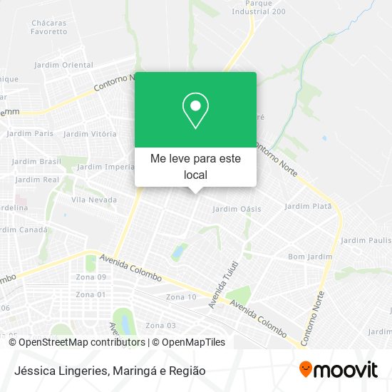 Jéssica Lingeries mapa