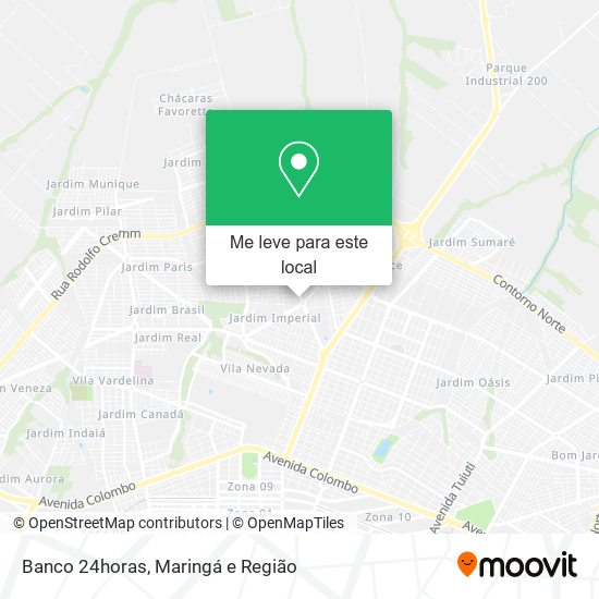 Banco 24horas mapa