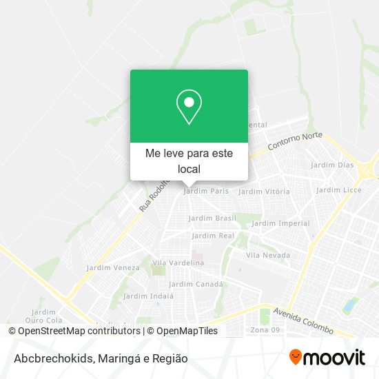 Abcbrechokids mapa