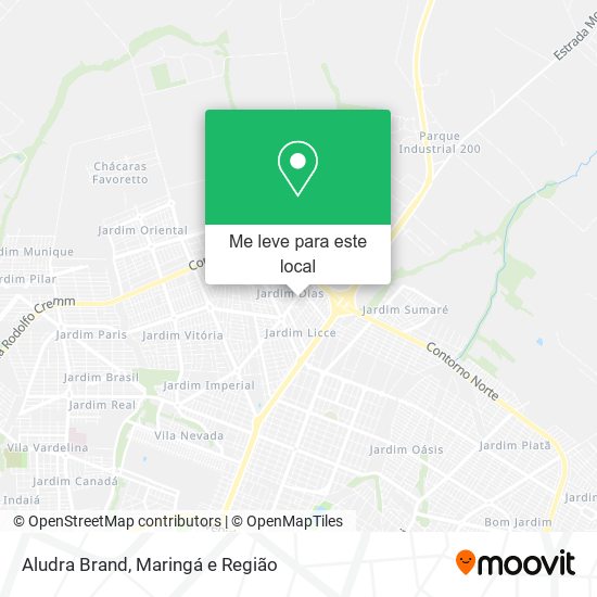 Aludra Brand mapa