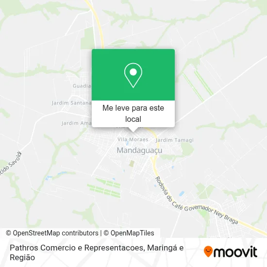 Pathros Comercio e Representacoes mapa