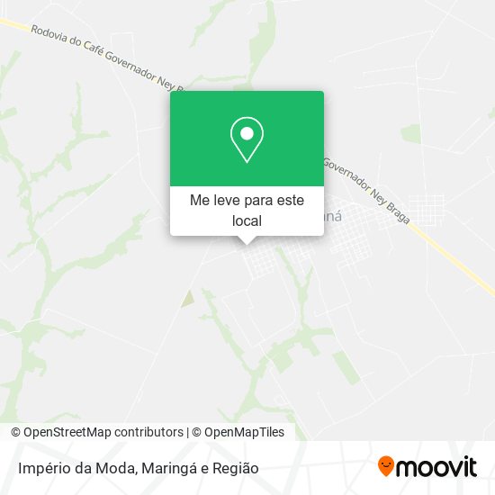 Império da Moda mapa