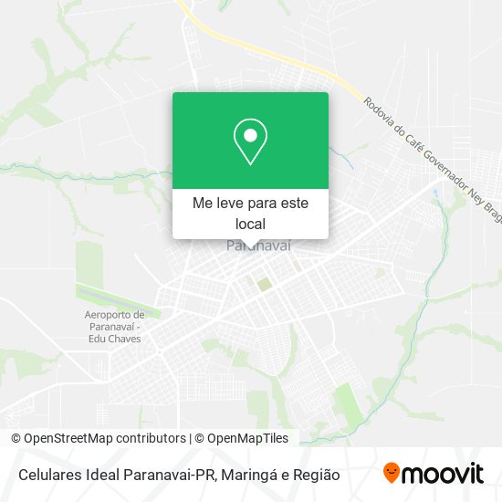 Celulares Ideal Paranavai-PR mapa