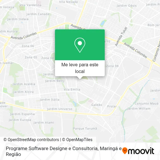 Programe Software Designe e Consultoria mapa