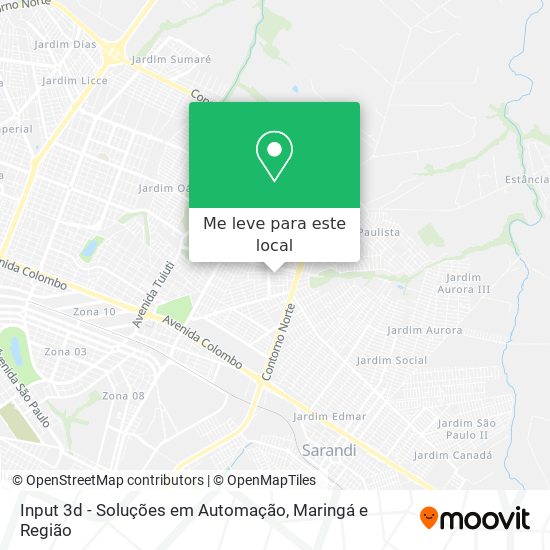 Input 3d - Soluções em Automação mapa