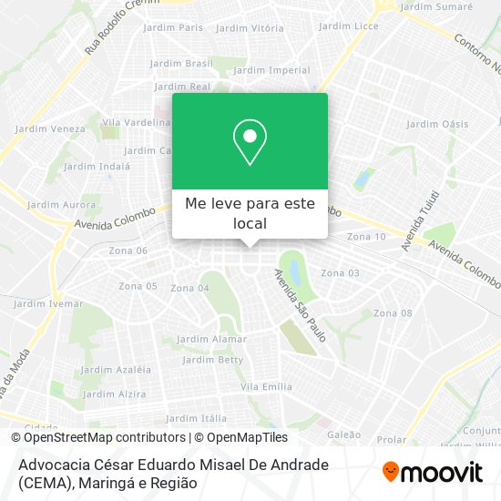 Advocacia César Eduardo Misael De Andrade (CEMA) mapa