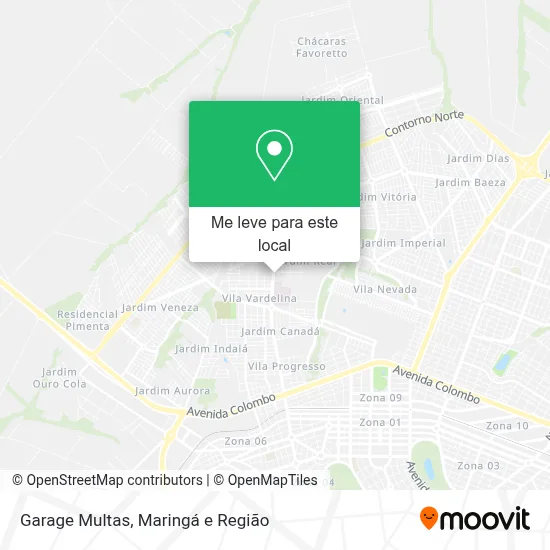 Garage Multas mapa