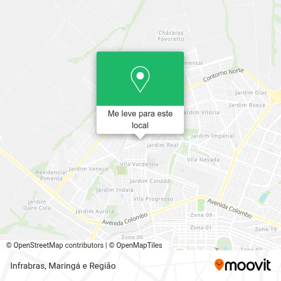Infrabras mapa