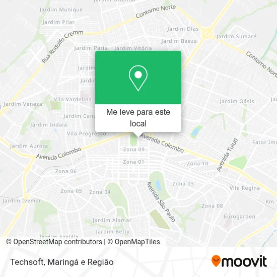 Techsoft mapa