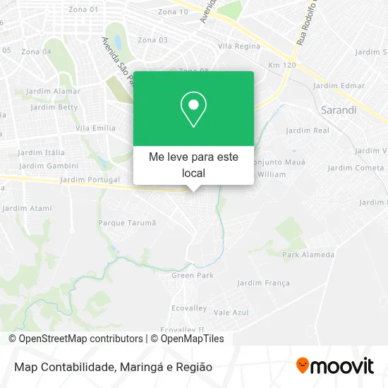 Map Contabilidade mapa