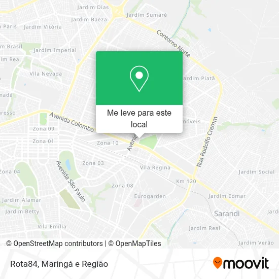 Rota84 mapa