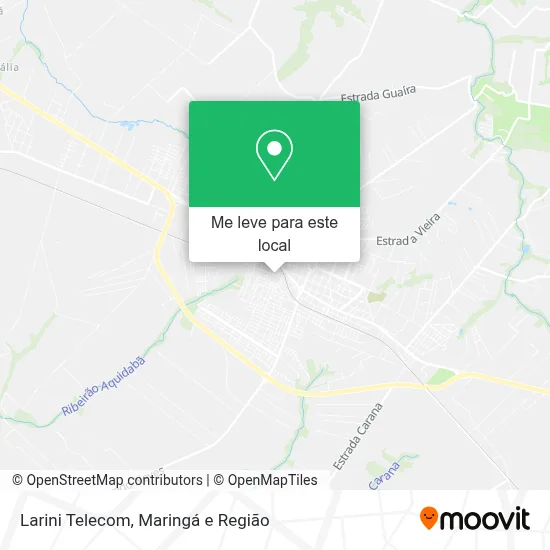 Larini Telecom mapa