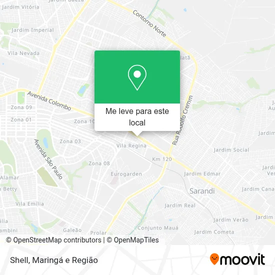 Shell mapa
