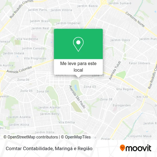 Comtar Contabilidade mapa