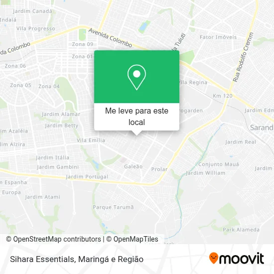 Sihara Essentials mapa
