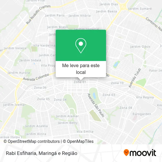 Rabi Esfiharia mapa