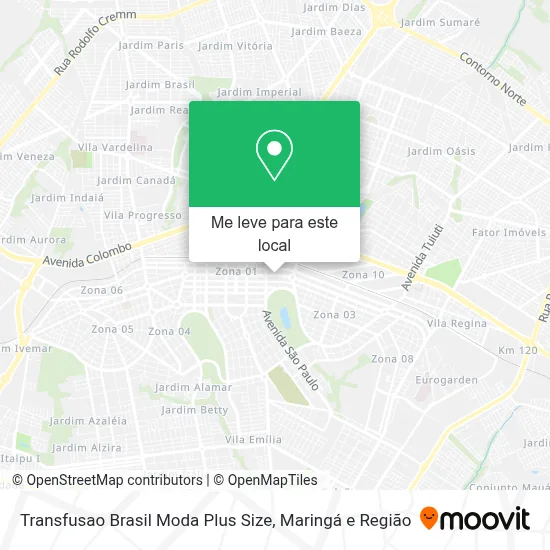 Transfusao Brasil Moda Plus Size mapa