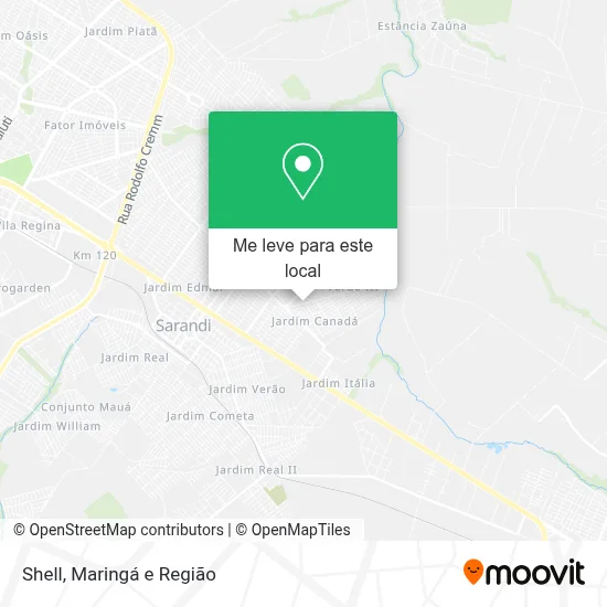 Shell mapa