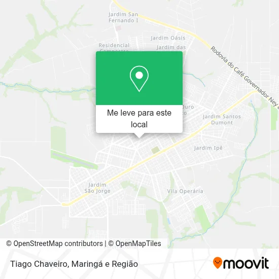 Tiago Chaveiro mapa
