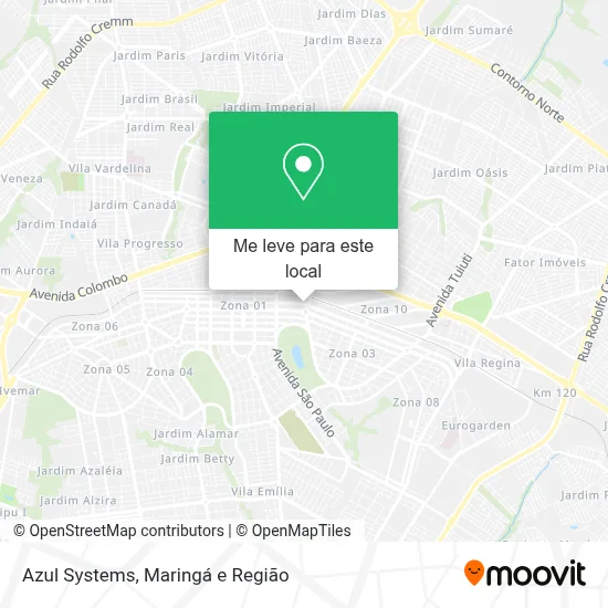 Azul Systems mapa