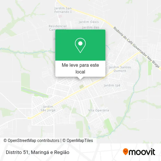 Distrito 51 mapa