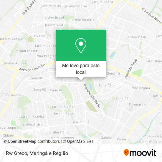 Rw Greco mapa