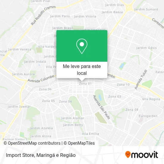 Import Store mapa