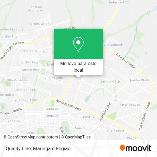 Quality Line mapa