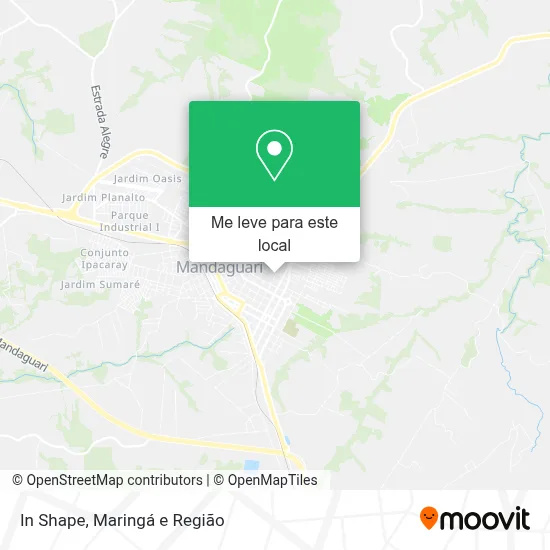 In Shape mapa