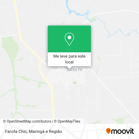 Farofa Chic mapa
