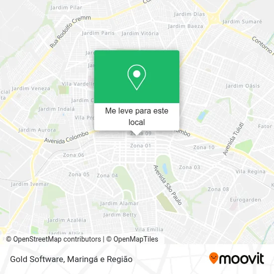 Gold Software mapa